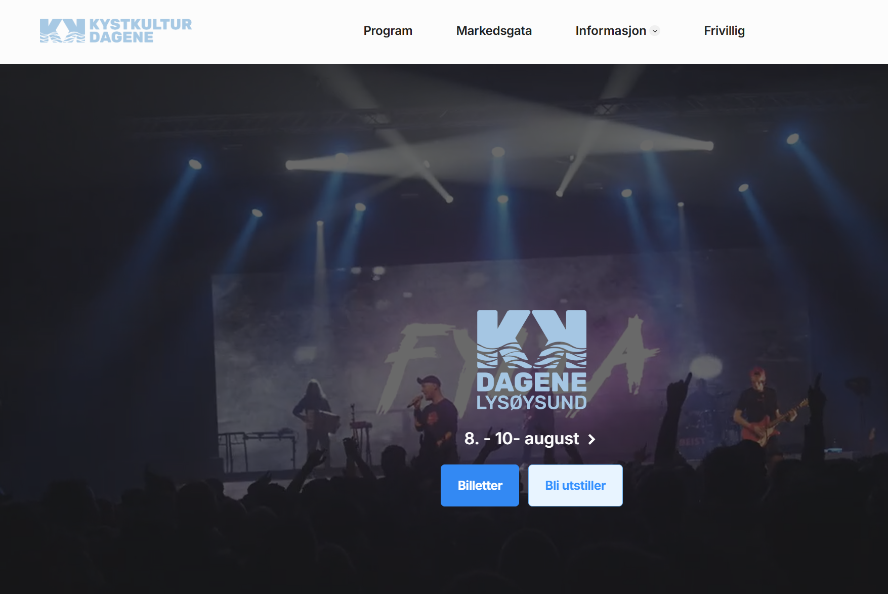 Artikkelbilde til artikkelen Kystkulturdagene har fått seg ny hjemmeside